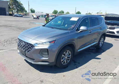 2019 Hyundai Santa Fe Se from USA, damaged, VIN 5NMS23AD4KH134132